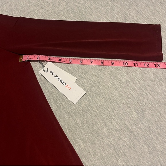 Liz Claiborne Keyhole Knot Blouse NWT - Picture 6 of 10